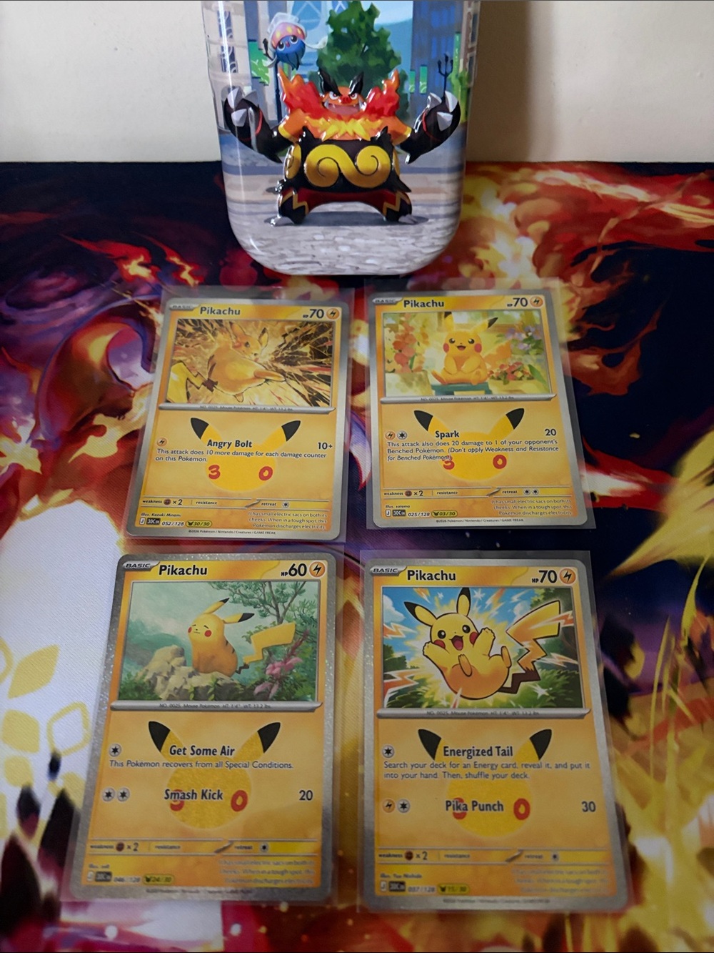 Pikachu Pokemon 30th Anniversary Cards